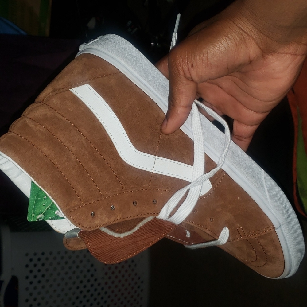 High top pig suede vans - Picture 1 of 5